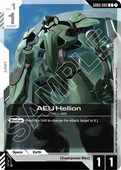 AEU Hellion - GD03-083 - COMMON - Steel Requiem