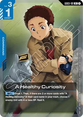 A Healthy Curiosity - GD03-101 - RARE - Steel Requiem