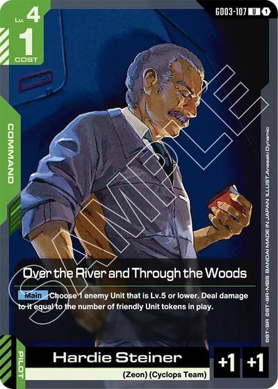 Over the River and Through the Woods - GD03-107 - UNCOMMON - Steel Requiem