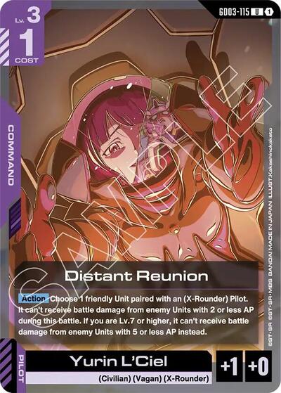 Distant Reunion - GD03-115 - UNCOMMON - Steel Requiem