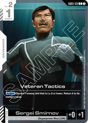 Veteran Tactics - GD03-122 - COMMON - Steel Requiem