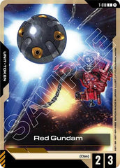 Red Gundam (T-018) Token - T-018 - COMMON - Steel Requiem