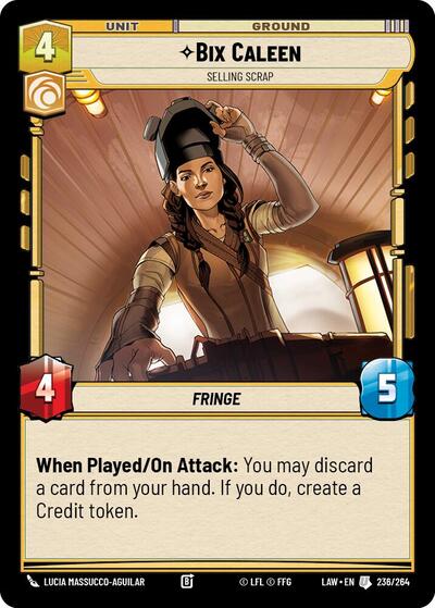 Bix Caleen - Selling Scrap - 236/264 - Uncommon - A Lawless Time
