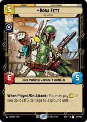 Boba Fett - For a Price - 214/264 - Rare - A Lawless Time