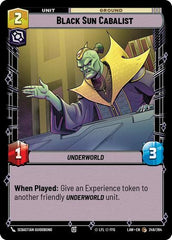 Black Sun Cabalist - 249/264 - Common - A Lawless Time