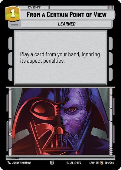 From a Certain Point of View - 264/264 - Common - A Lawless Time