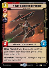 Vult Skerris's Defender - Secret Project - 76/264 - Rare - A Lawless Time