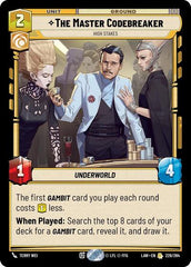 The Master Codebreaker - High Stakes - 229/264 - Rare - A Lawless Time