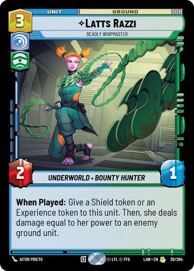Latts Razzi - Deadly Whipmaster - 39/264 - Rare - A Lawless Time