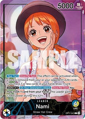 Nami (Whole Cake Island Arc) - OP11-041 - Leader - One Piece Promotion Cards