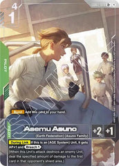 Asemu Asuno (R+) - GD03-088 - Full Art Rare - Steel Requiem