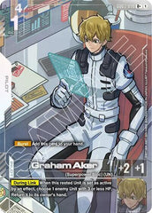 Graham Aker (R+) - GD03-098 - Full Art Rare - Steel Requiem