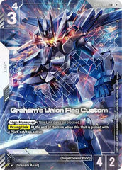 Graham's Union Flag Custom (LR+) - GD03-069 - Full Art Legendary Rare - Steel Requiem