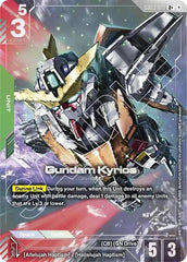 Gundam Kyrios (R+) - GD03-022 - Full Art Rare - Steel Requiem