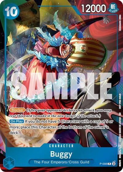 Buggy (Event Pack Vol. 8) - P-098 - Promo - One Piece Promotion Cards