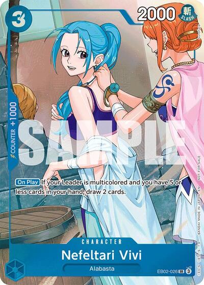 Nefeltari Vivi - EB02-026 - Super Rare - Heroines Edition