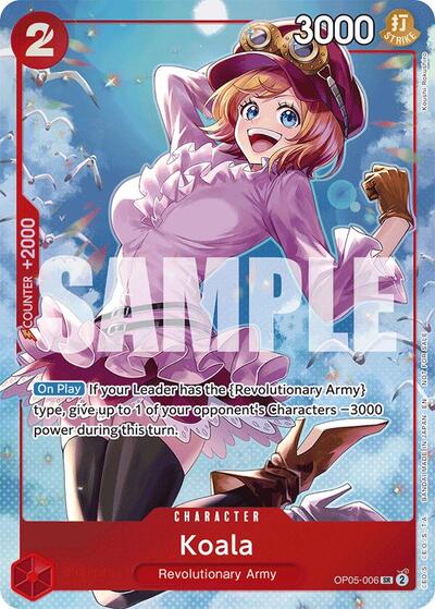 Koala - OP05-006 - Super Rare - Heroines Edition