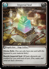 Imperial Seal - 015 - Ultra Rare - Mortal Ambition Alter Edition