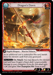 Dragon's Dawn - 022 - Ultra Rare - Mortal Ambition Alter Edition