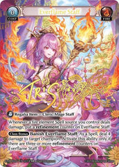 Everflame Staff - 023 - Collector Super Rare - Mortal Ambition Alter Edition
