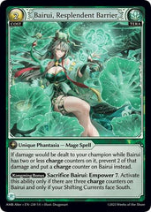 Bairui, Resplendent Barrier - 230 - Super Rare - Mortal Ambition Alter Edition