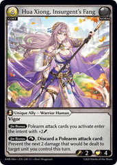Hua Xiong, Insurgent's Fang - 238 - Super Rare - Mortal Ambition Alter Edition