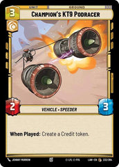 Champion's KT-9 Podracer - 232/264 - Common - A Lawless Time
