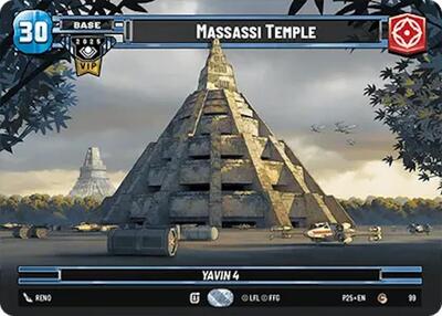 Massassi Temple (Galactic Championship VIP) - 99 - Common - Organized Play Promos