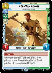 Obi-Wan Kenobi - Protector of Felucia - 36/264 - Legendary - A Lawless Time