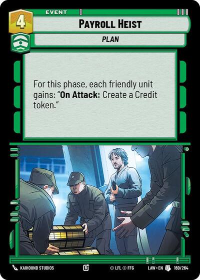 Payroll Heist - 169/264 - Uncommon - A Lawless Time