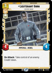 Lieutenant Gorn - I Deserve Worse - 221/264 - Rare - A Lawless Time