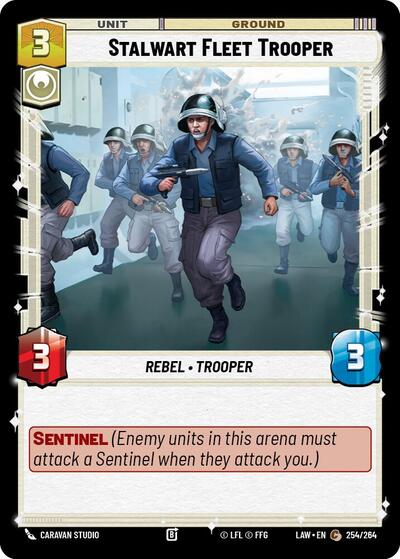 Stalwart Fleet Trooper - 254/264 - Common - A Lawless Time