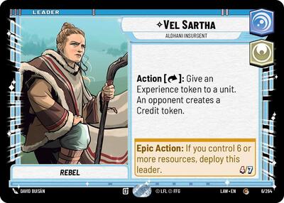 Vel Sartha - Aldhani Insurgent - 6/264 - Common - A Lawless Time