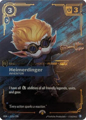 Heimerdinger, Inventor - 111a/298 - Promo - Riftbound Promotional Cards