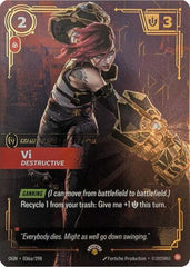 Vi, Destructive - 036a/298 - Promo - Riftbound Promotional Cards
