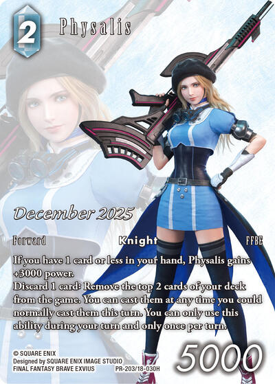 Physalis - Re-051H/18-030H - Hero - FF: Promo Cards