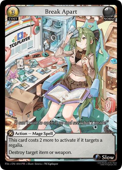 Break Apart - 014 - Promo - Promotional Cards