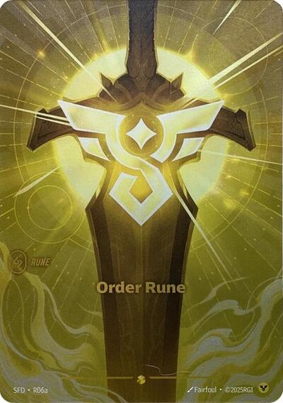 Order Rune - R06a - Showcase - Spiritforged