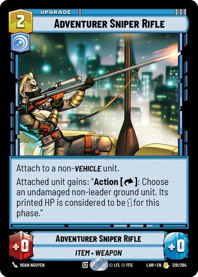 Adventurer's Sniper Rifle - 126/264 - Rare - A Lawless Time