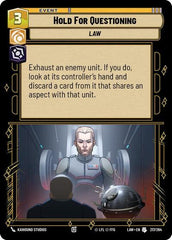 Hold for Questioning - 217/264 - Uncommon - A Lawless Time