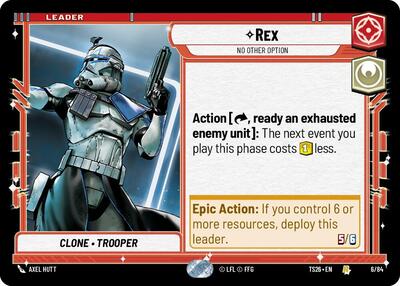 Rex - No Other Option - 6/84 - Rare - Twin Suns