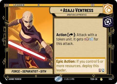 Asajj Ventress - Ambitious Apprentice - 7/84 - Rare - Twin Suns