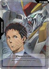 Resource (RP-021) (Mobile Suit Gundam: Hathaway's Flash) - RP-021 - PROMO - Promotional Resource Tokens