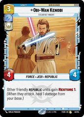 Obi-Wan Kenobi - Steadfast Knight - 40/84 - Rare - Twin Suns
