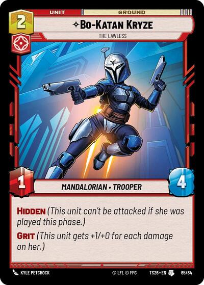Bo-Katan Kryze - The Lawless - 65/64 - Uncommon - Twin Suns