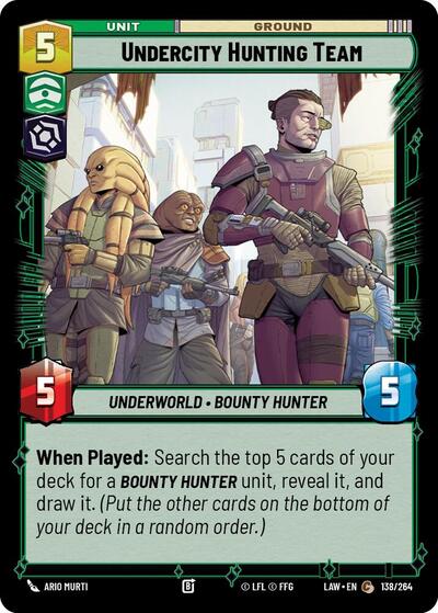 Undercity Hunting Team - 138/264 - Common - A Lawless Time