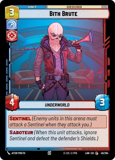 Bith Brute - 49/264 - Common - A Lawless Time