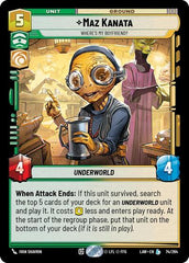 Maz Kanata - Where's My Boyfriend? - 74/264 - Legendary - A Lawless Time