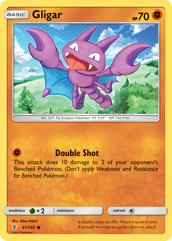 Gligar - 067/145 - Guardians Rising