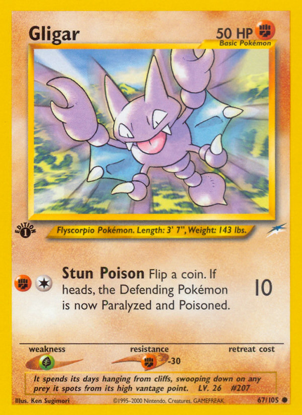 Gligar - 067/105 - Neo Destiny